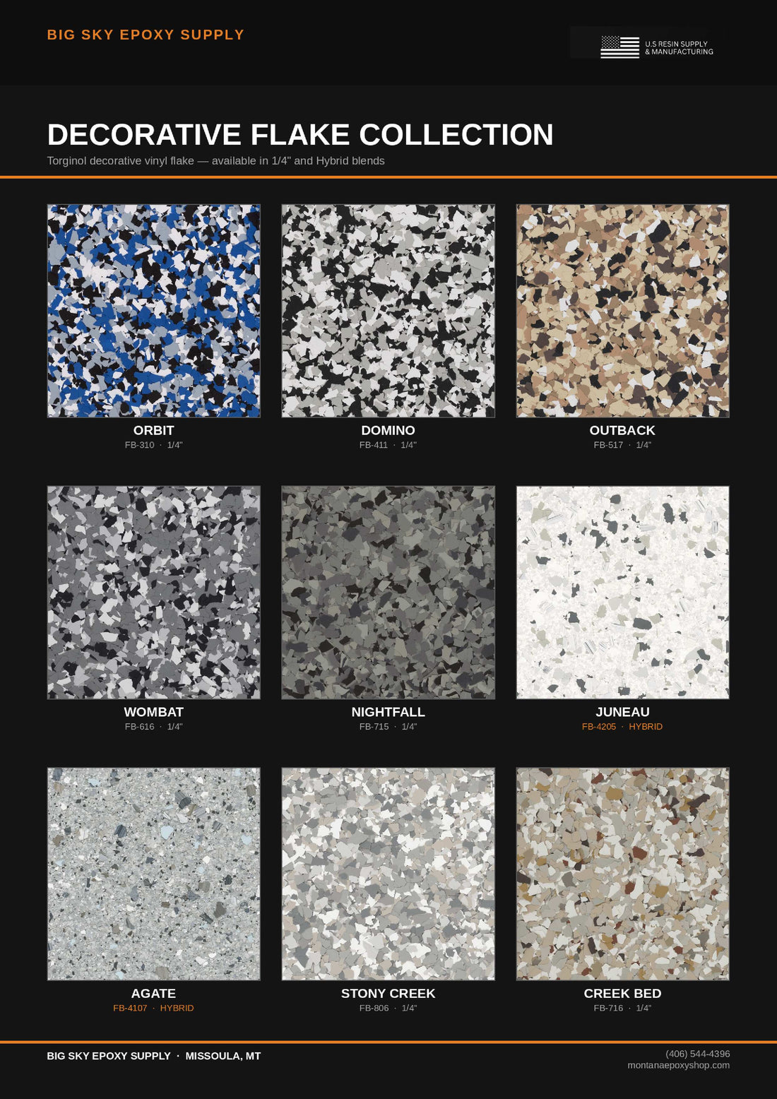 New In Stock: 9 Decorative Flake Colors to Elevate Your Next Floor