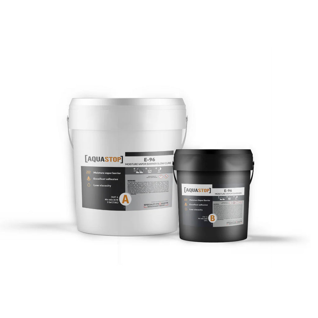 AQUASTOP E-96 MVB Slow Cure - 100% Solids Epoxy - Gray