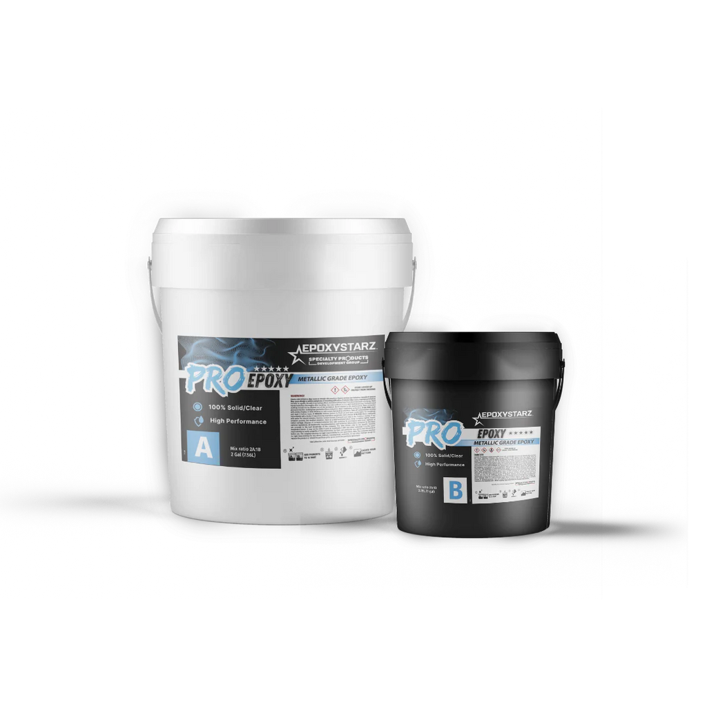 Pro Epoxy™ Metallic Grade 100% Solids Epoxy - Clear